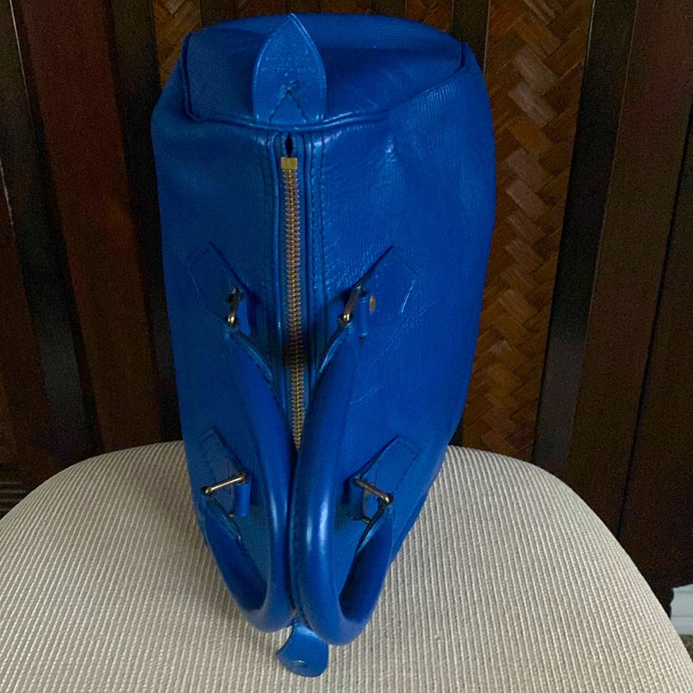 LOUIS VUITTON - EPI Cerulean Speedy - Picture 9 of 11